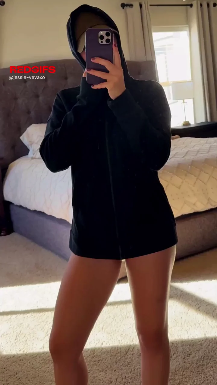 Hoodie Tease: MILF Flashes Massive Tits & Dripping Pussy, Begs to Get Ruined