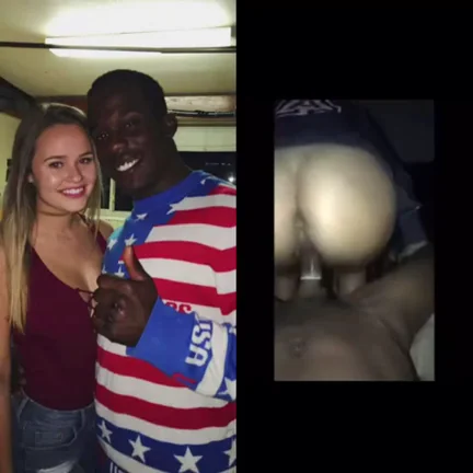 Patriotic Slut Bends Over for BBC 🍑🇺🇸🔥