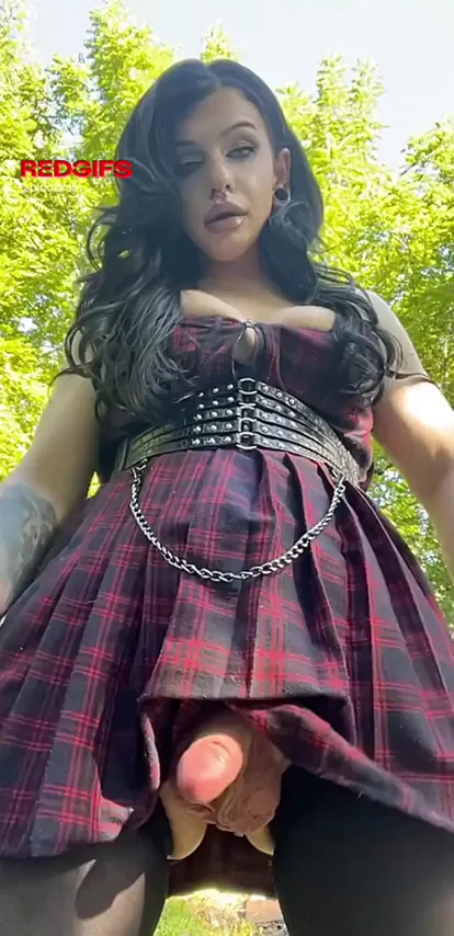 Could I convince you to suck it if you caught me outside?