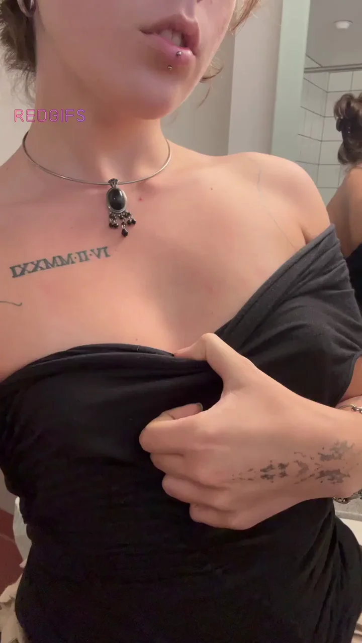 Fresh Outta Class Tease 💦 Tgurl's Tits & Juicy Ass Show 🏫🍑