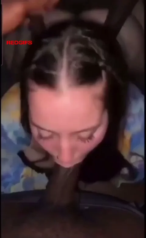 Thick PAWG Slurps Massive BBC in Steamy Car Suckoff