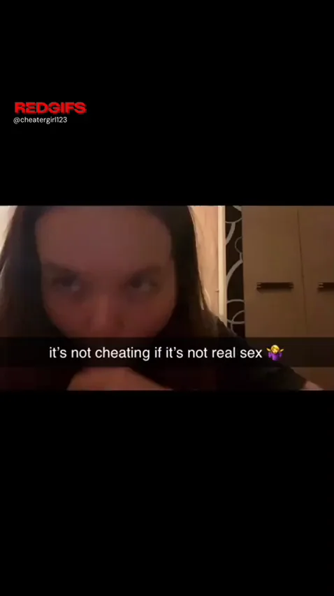 its not cheating if i can't get pregnant
