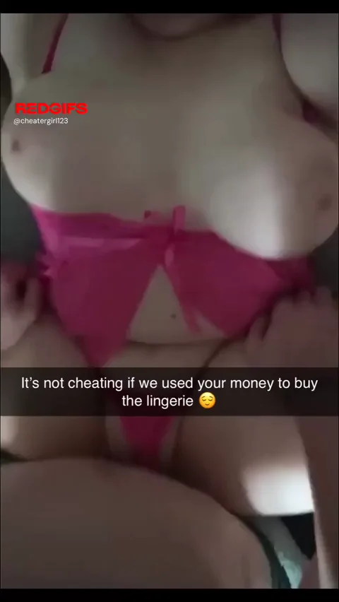 Not Cheating Hubby! 😈 I Bought This Lingerie with YOUR Money 💦🍑