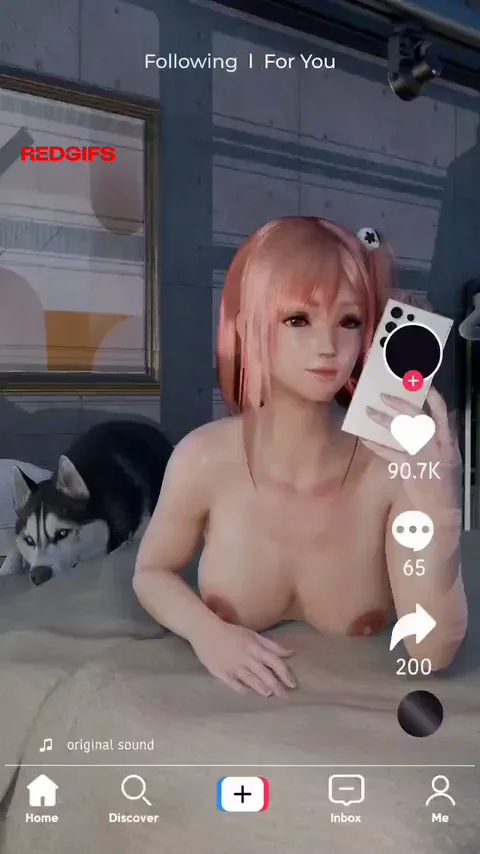 Predator Husky Hunts Pink-Haired Hentai Slut's Juicy Ass (P4nts Challenge)