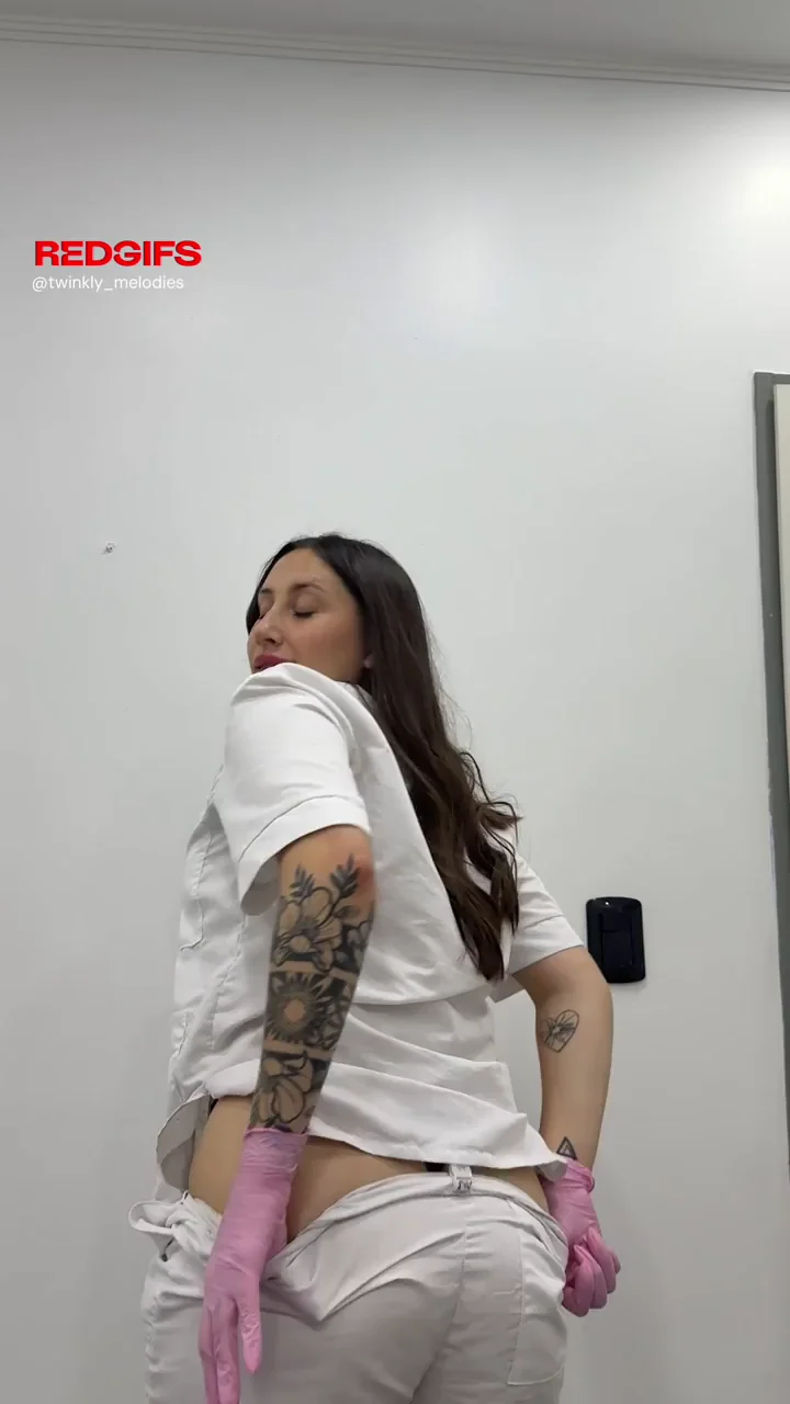 Would you creampie me if I bent over in these scrubs?