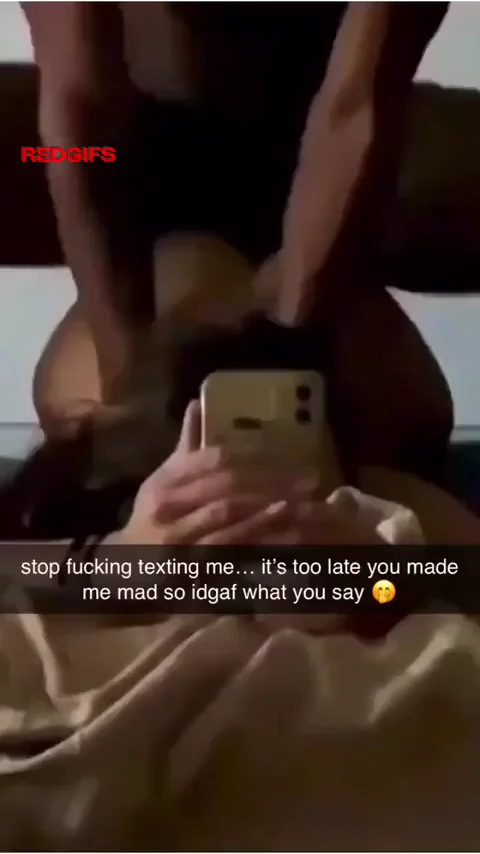 Your girlfriend only takes BBC now