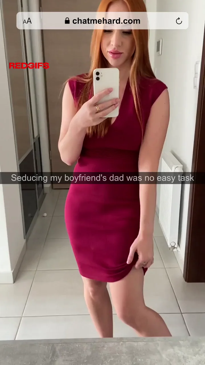 🔥 Snagged BF's Hung Dad After Teasing Forever 💦 Cuckold Slut Snapchat 🔥