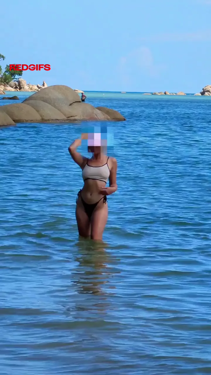 Dare Submission: The See-Through Slut challenge accepted! Wore this to the beach today, how did I do? [F]