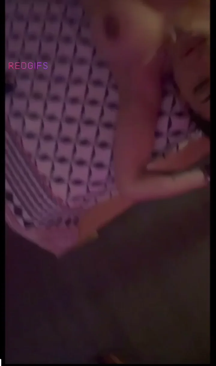 Big Tits French Escort getting her mouth fucked and throated while she fingers herself
