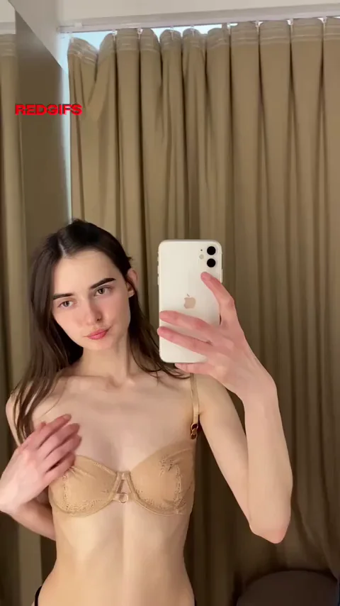 Just having fun in fitting room