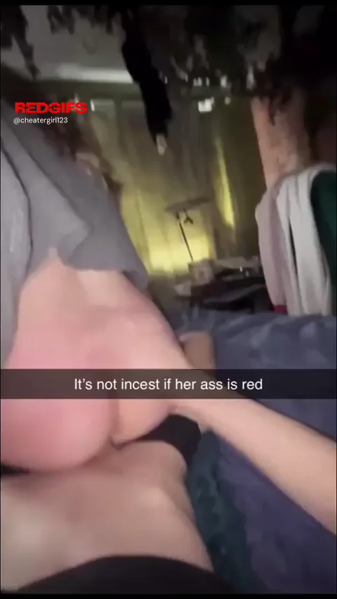 Sis's Red Ass Punishment for Craving Bro's Dick 🍑🔥