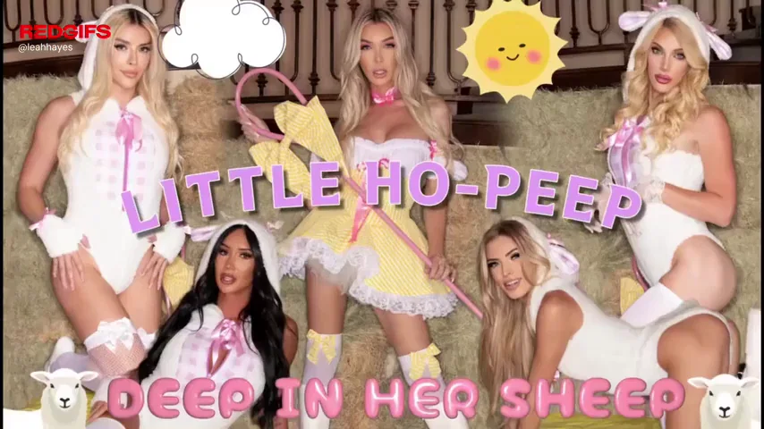 Little Ho-Peep Deep in her Sheep