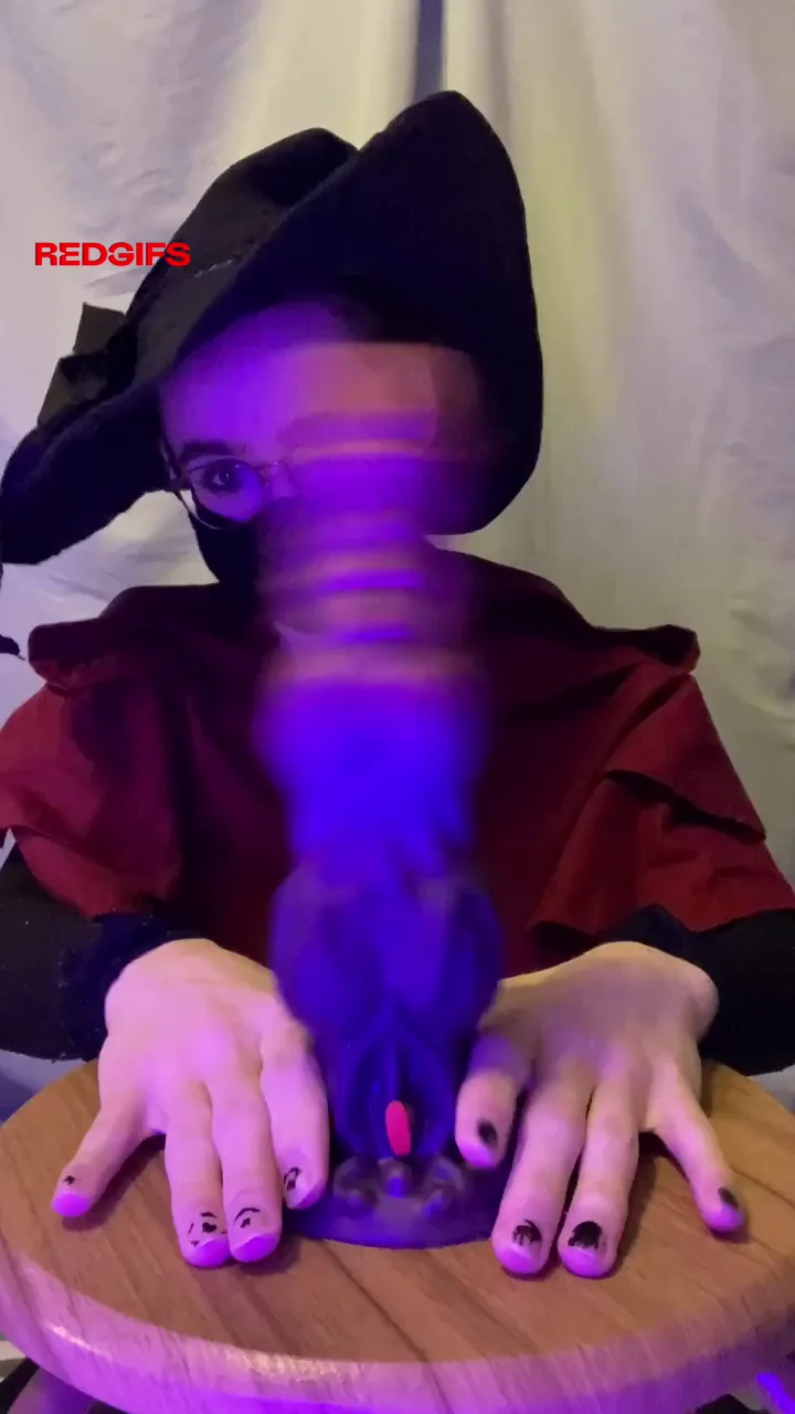 Sissy Witch Makes That Fat Knot Dildo Vanish Up Her Greedy Ass 🖤