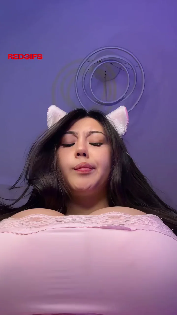 Catgirl Tease: Hope You Bust to My Massive Tits