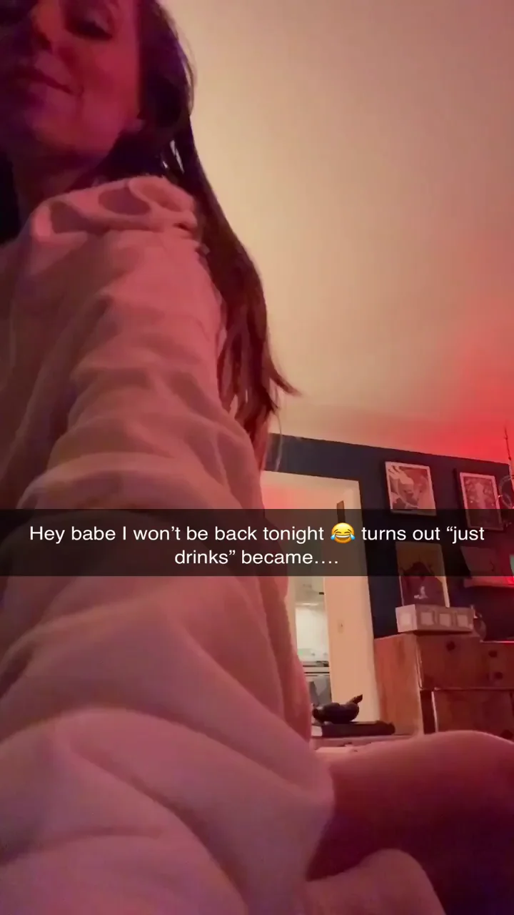 Don’t wait up baby! I’ll keep you updated