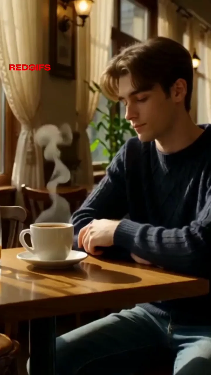And a little coffee with my friend