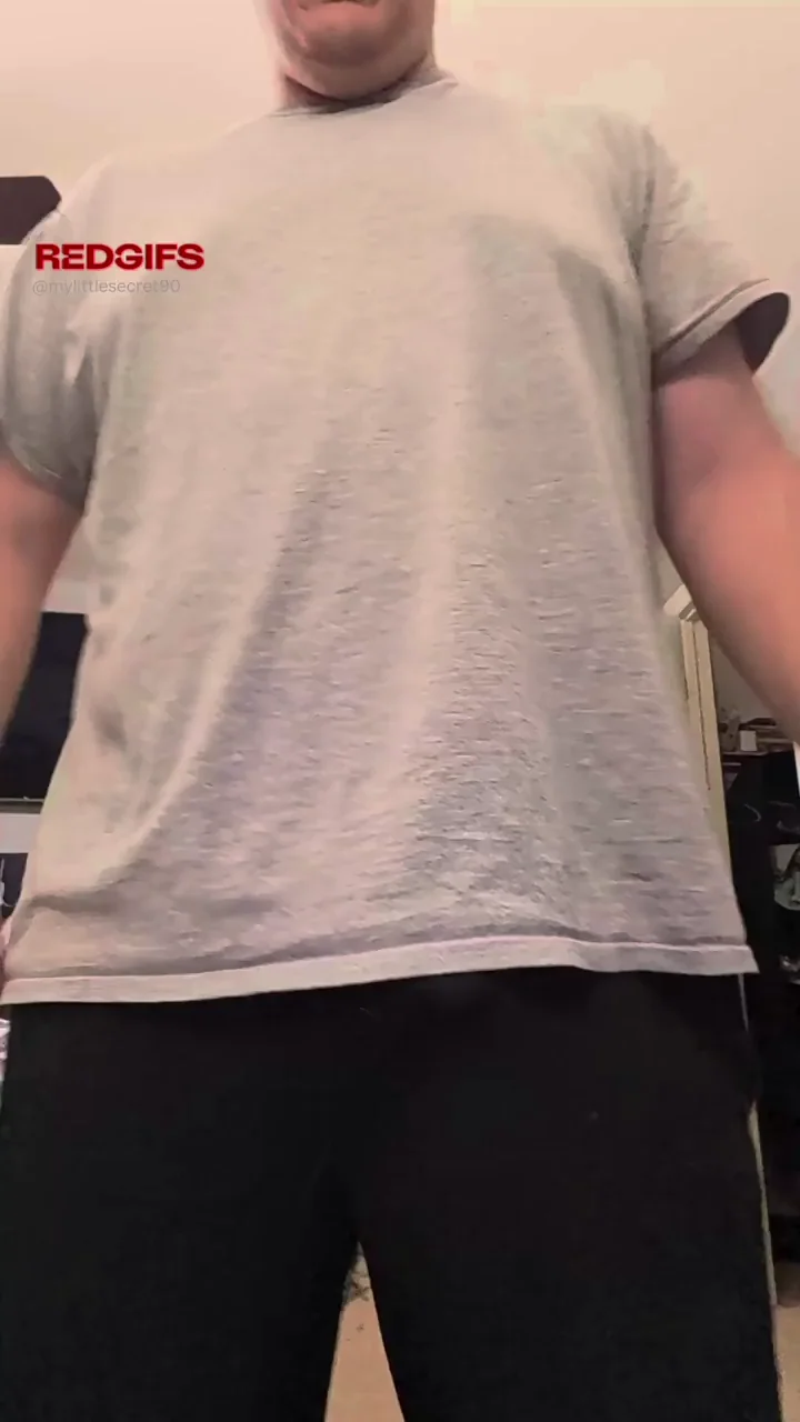 🐷 Chubby Dude's Fat Cock Reveal 🍆💦