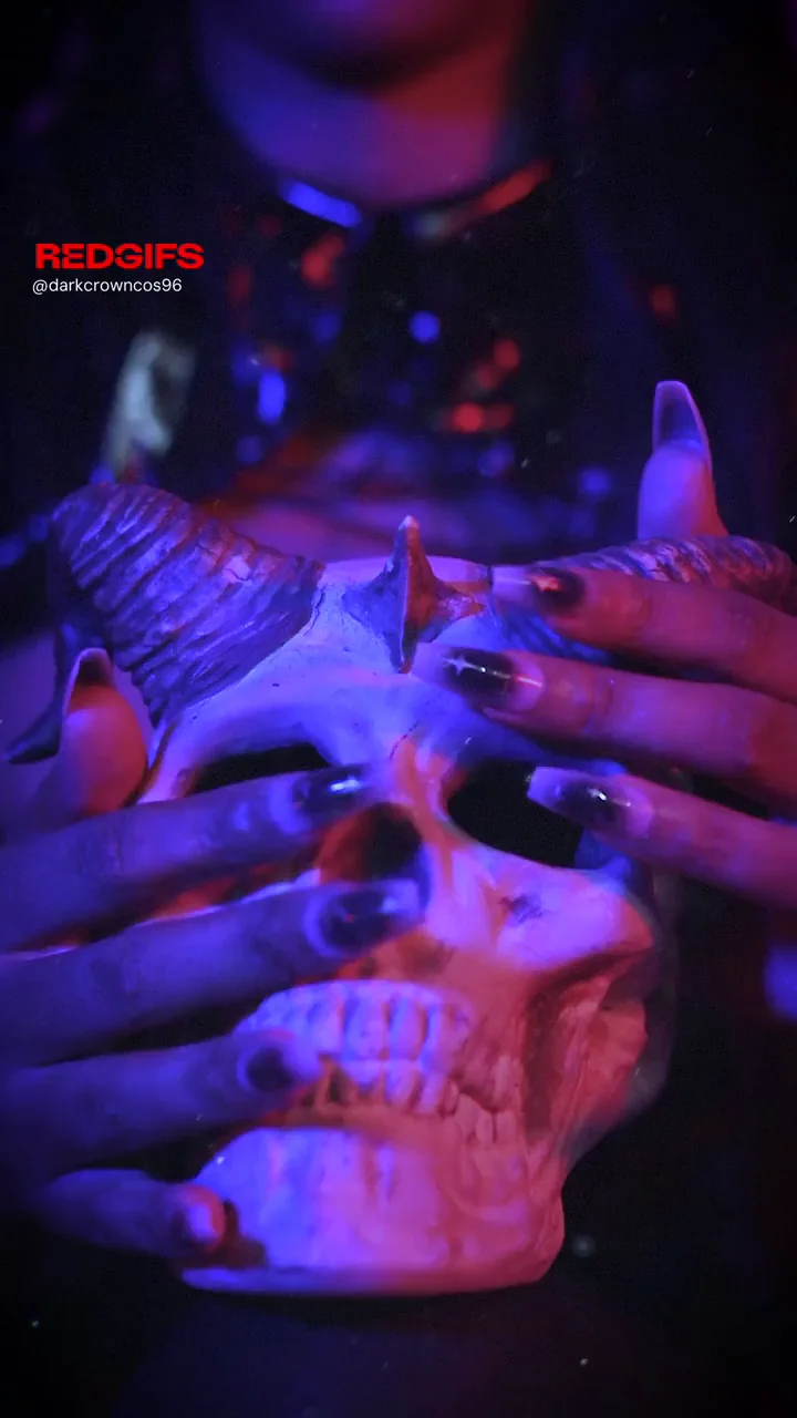 I love creating content for spookie season, Im a dark nurse this year