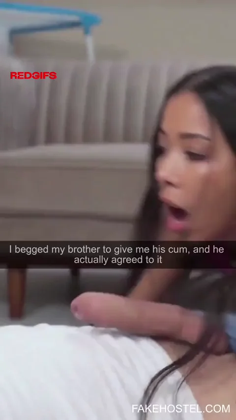 My brother filled up my throat, but I wanted him to cum somewhere else