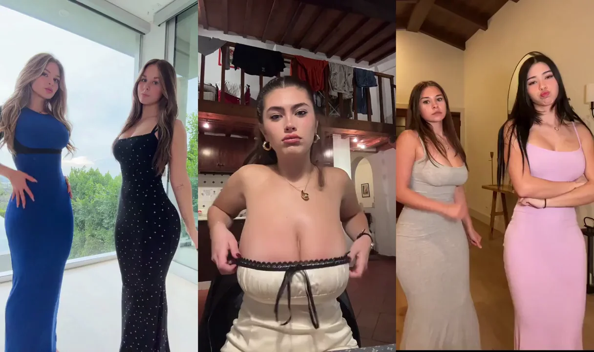 TikTok Sluts Gone Wild: Split-Screen Titty Tease & Ass Bounce Bonanza