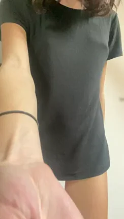 Petite Slut's Massive Surprise Tits 🍒😈