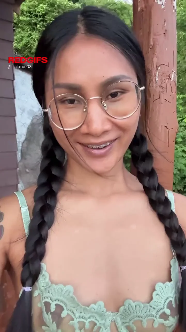 Does your cock love using its inferior tight Asian girl with braids and braces?