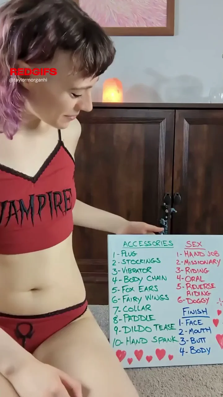 rolling dice to pick sex positions and accessories