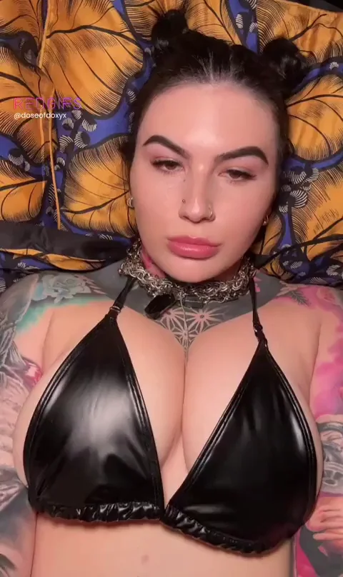 Goth GF's Massive Tits Tease 😈 Surprise Cumshot Ending 💦
