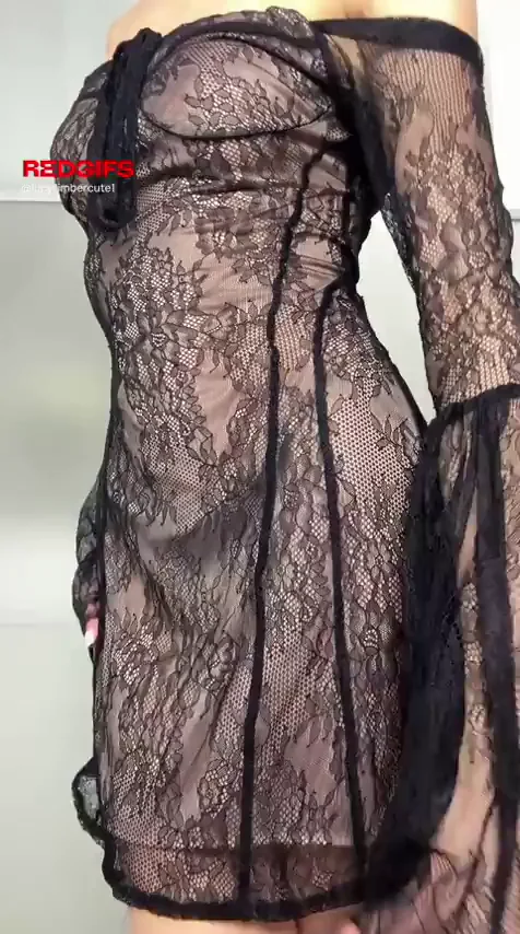 Hot Teen's Lace Upskirt Tease: Panties Pulled Aside? 😈👅