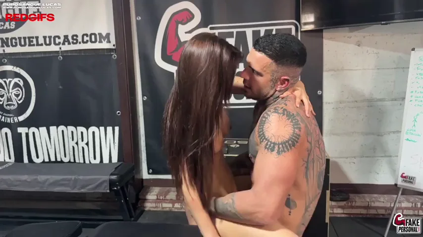Exotic gym encounter