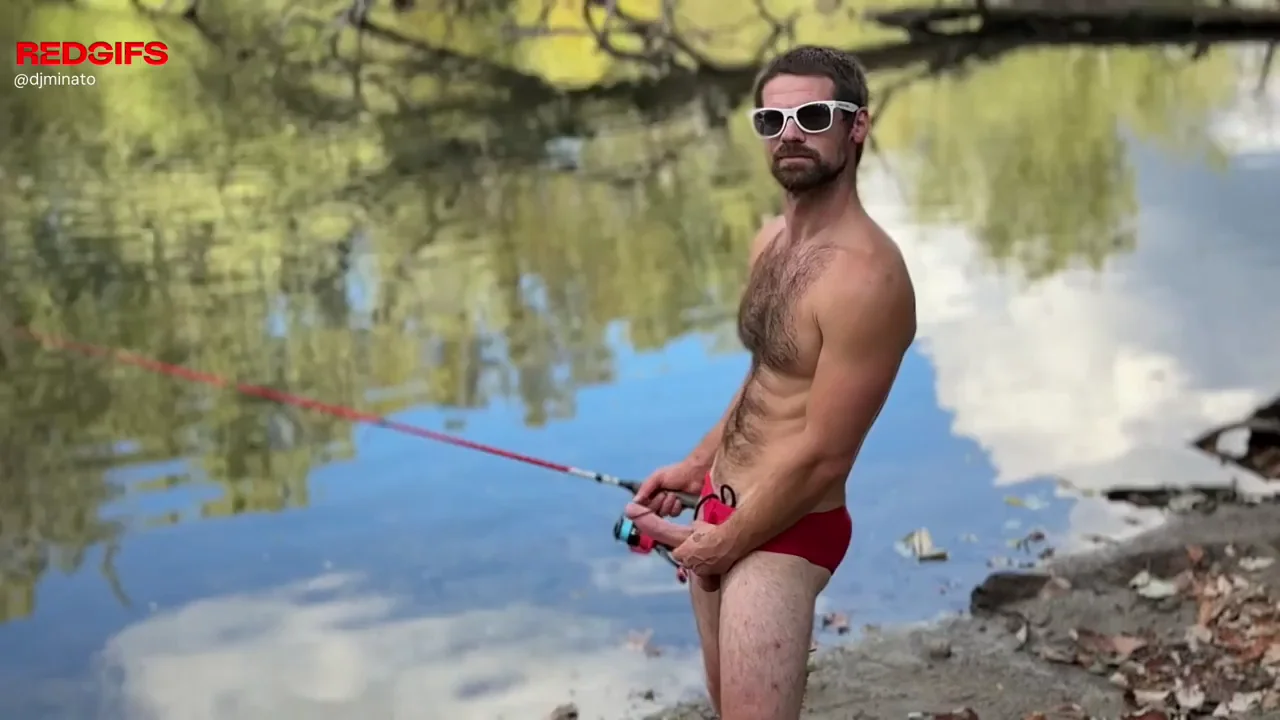 Riverside Rod Reveal: Hung Stud Flaunts Massive BWC in Speedos