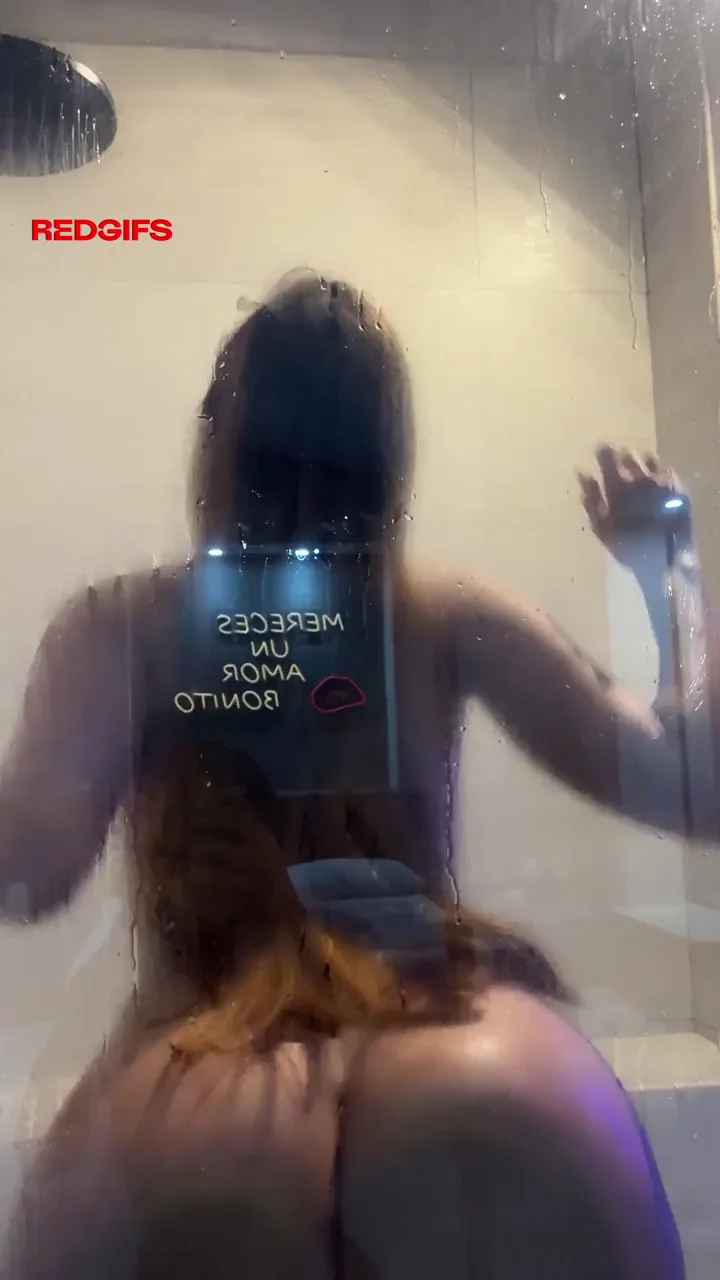 Petite TS Shower Slut Craves Your Cock Buddy 💦🍑