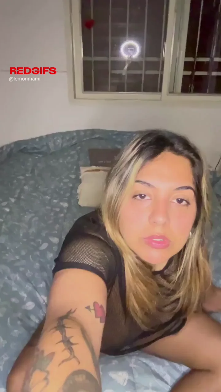 My pussy looks so tight in that little thong I put on