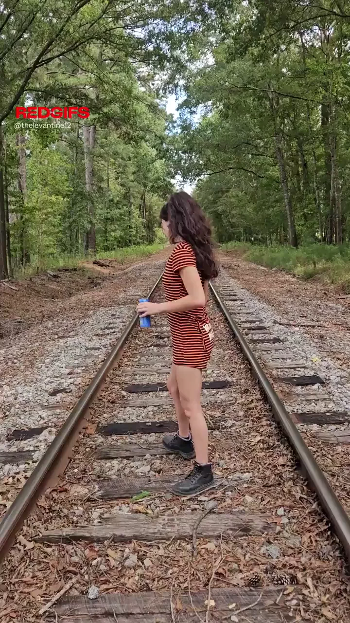 Its getting spooky out here by the tracks,but dont worry ive got a lil treat to share