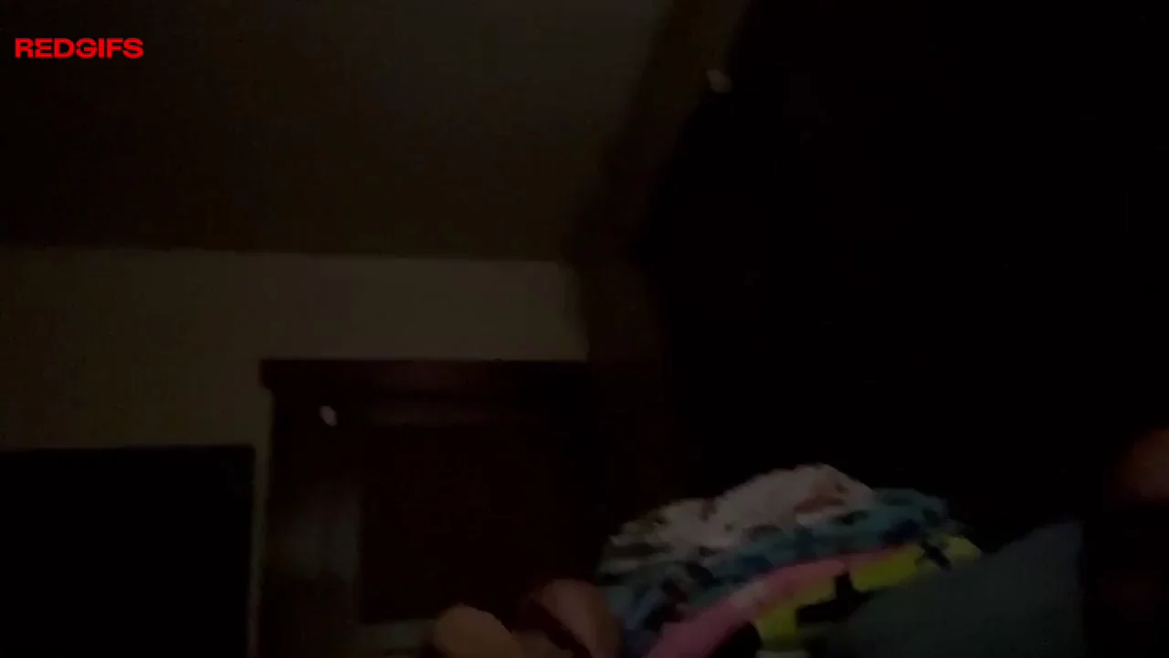 Late night on the couch while the family sleeps