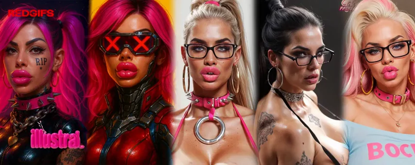 Medley Sluts: Massive Tits & Dripping Faces