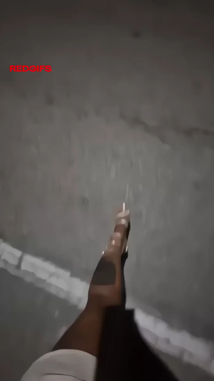 Dancing and flashing in the street!