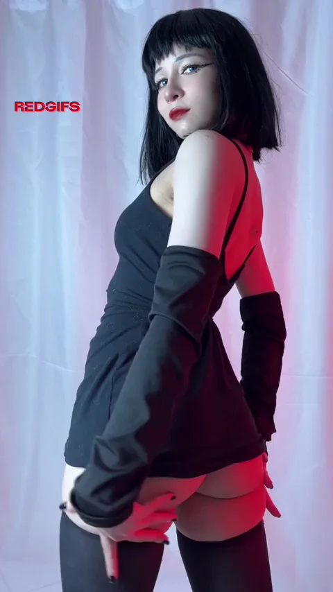 🍑 Goth Slut's Juicy Ass Begs for Ruthless Tongue Worship 😈