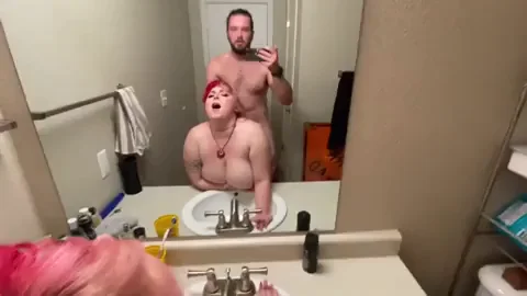 power move: using a mirror while fucking