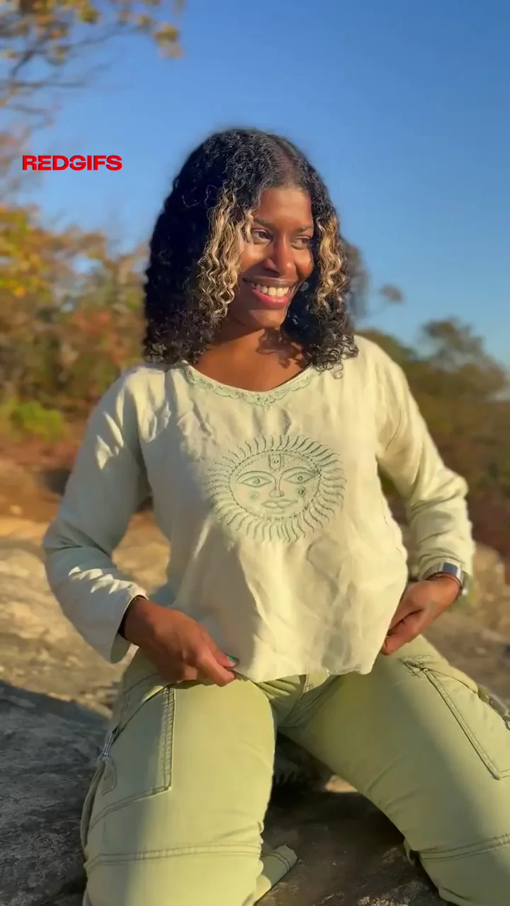I love showing off in nature