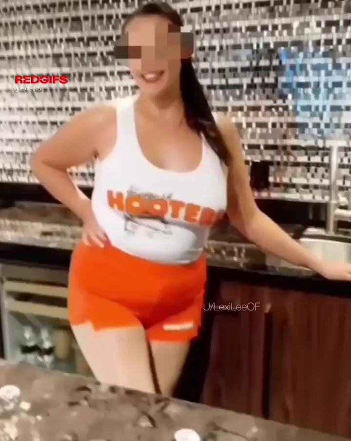 Slutty Hooters MILF Cheats on Hubby: Massive Tits Halloween Tease 🍑👻
