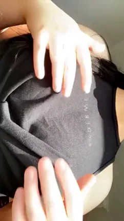 I hope my tits make your day better...?
