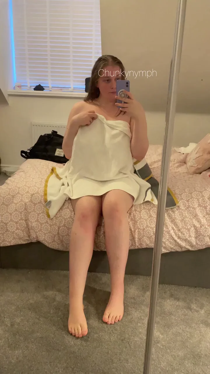 Fresh out the shower and ready to get dirty again