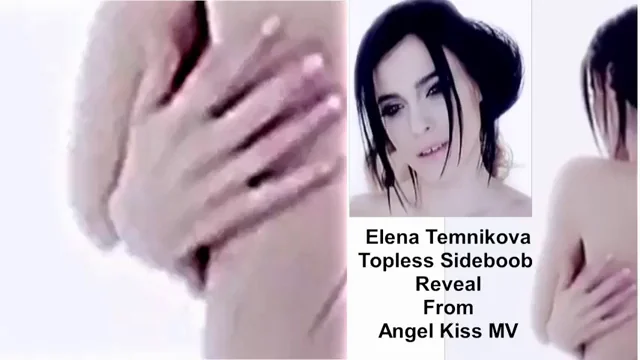 Elena Temnikova (Russian Singer, Ex Serebro Member) Topless Sideboob 1.1 From Serebro Angel Kiss Music Video Which She Sung In.