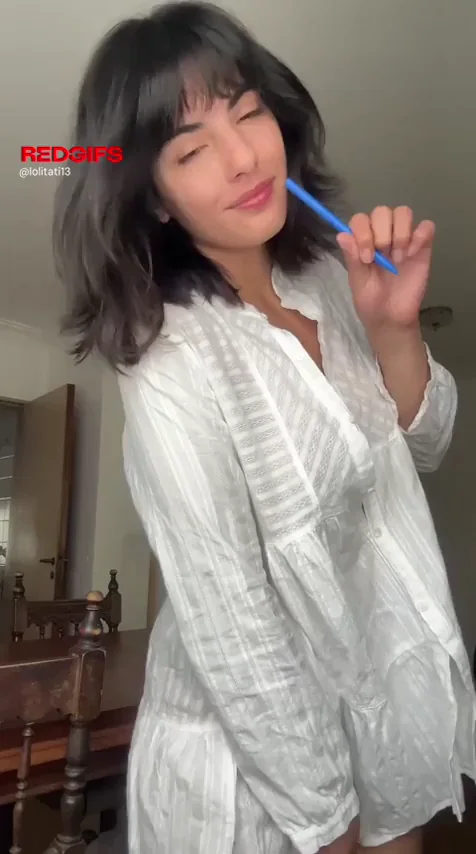 Oops! Braless Downblouse Nip Slip Tease 😏🍒