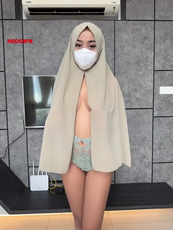 Hijab Fuckdoll Tease: Big Tits Out & Ready to Serve 🍆💦