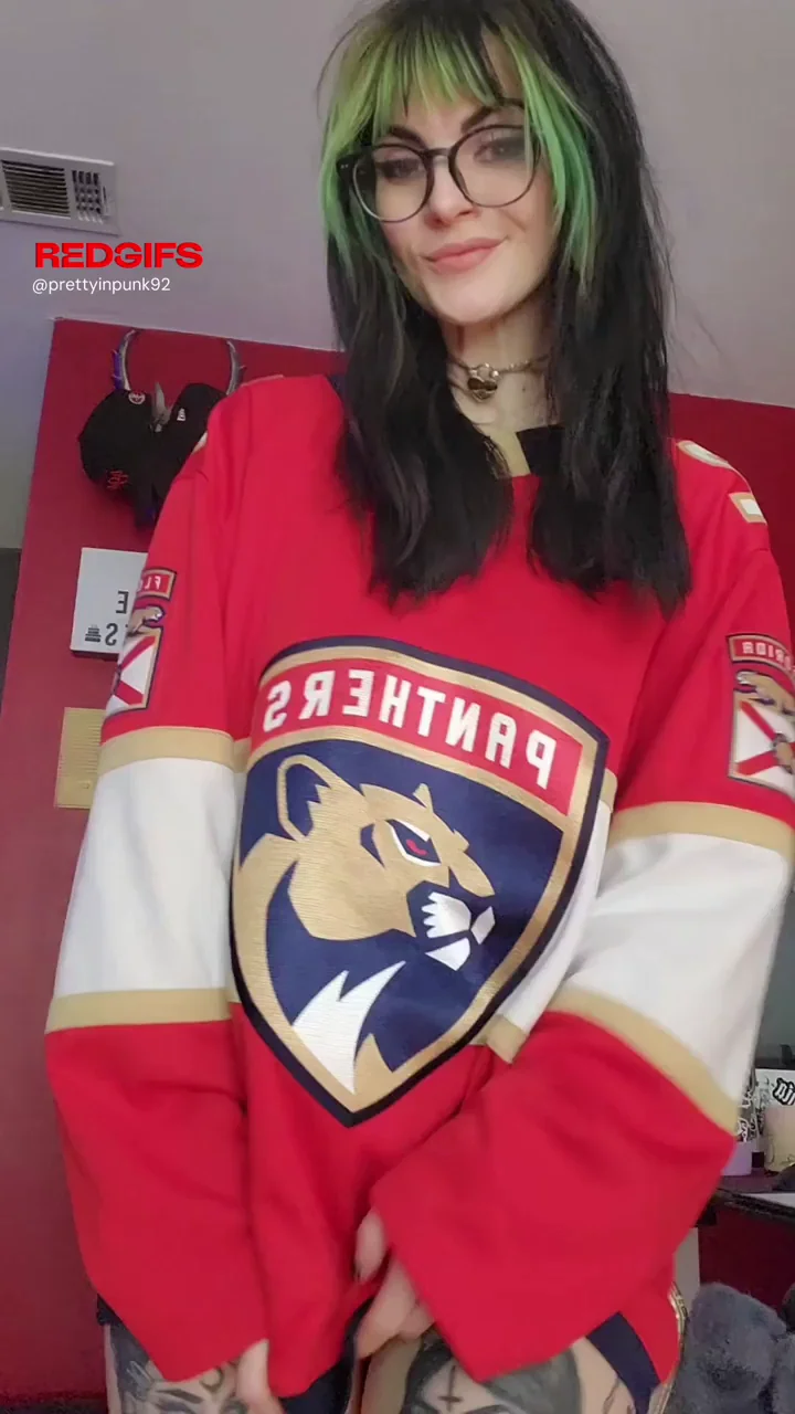 Touch my butt while we watch the hockey game