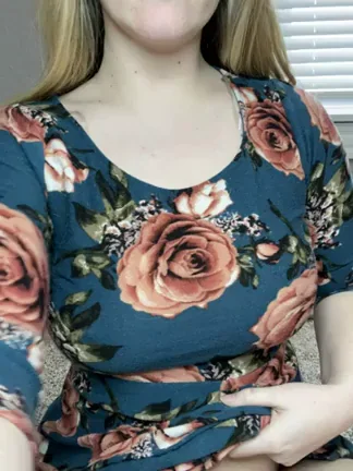 Cute Dress Turns Slutty When My Big Tits Pop Out 😈🍒