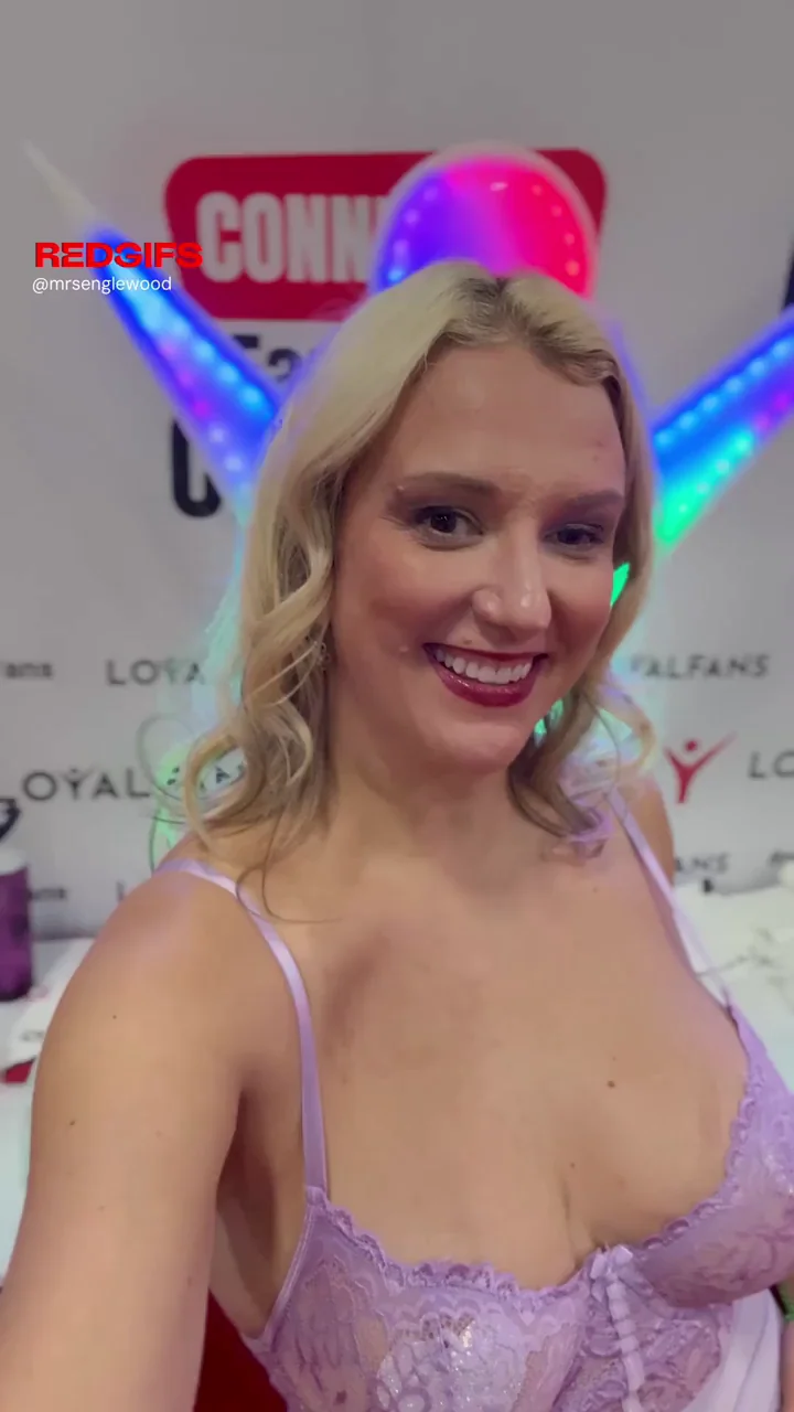 Me working the Loyal Fans booth at Exxxotica NJ last week