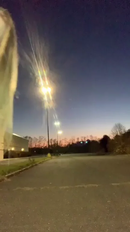 Sweater Slut's Killer Curves Under Streetlights